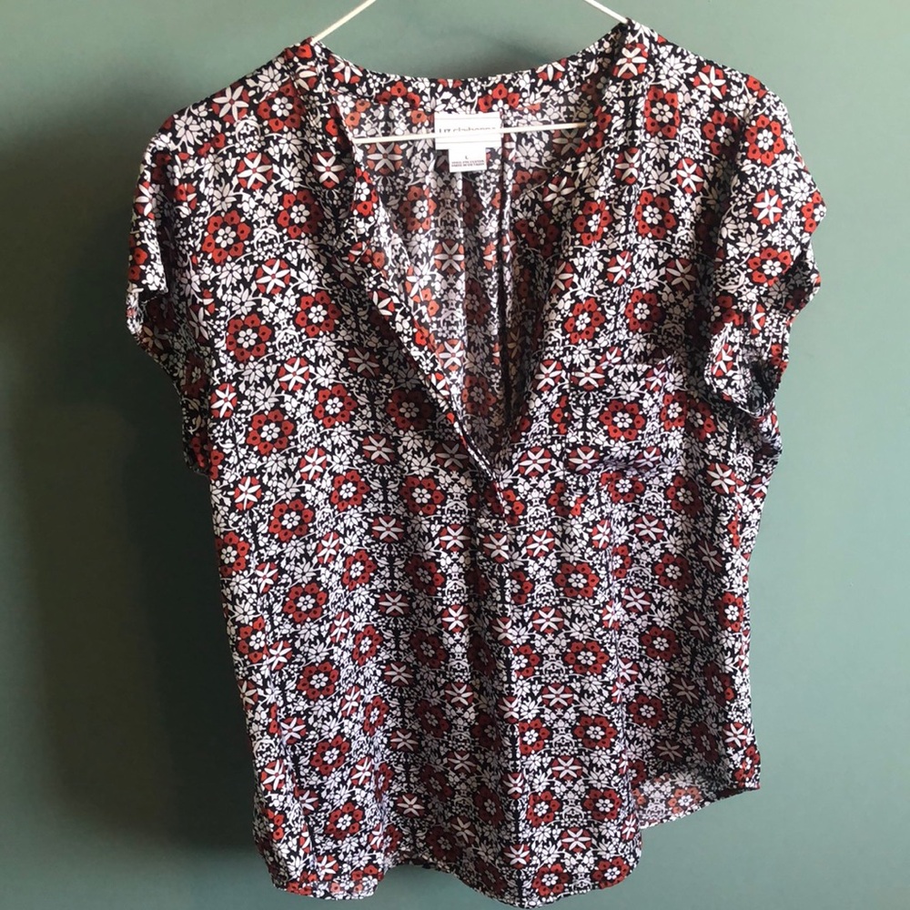 Liz Claiborne large womens short sleeve top